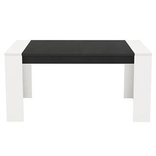 MERKURY MARKET Stôl Cremona TS 155x90 biely/čierna 11008805, značky MERKURY MARKET