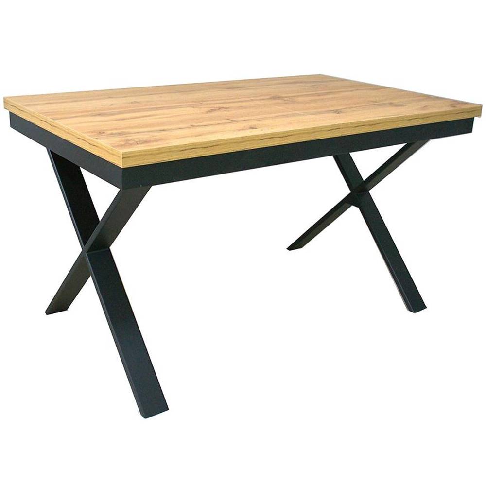 MERKURY MARKET Stôl St-978 180x90+60 dub wotan, značky MERKURY MARKET