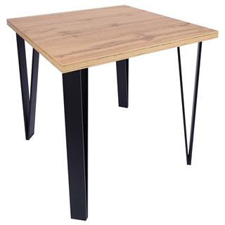 Stôl Karlos 110x110 dub wotan