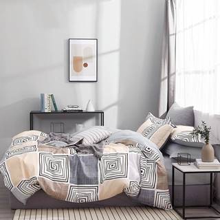 Bavlnená saténová posteľná bielizeň ALBS-01218B 160x200