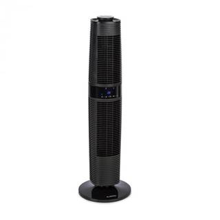 Klarstein  Twister, stĺpový ventilátor, 45W, oscilácia, max. 343m³/h, 4 režimy, čierny, značky Klarstein
