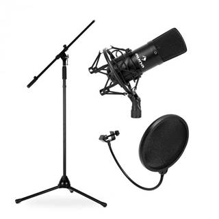 Electronic-Star  Mikrofónový set, stojan, mikrofón a pop filter, značky Electronic-Star