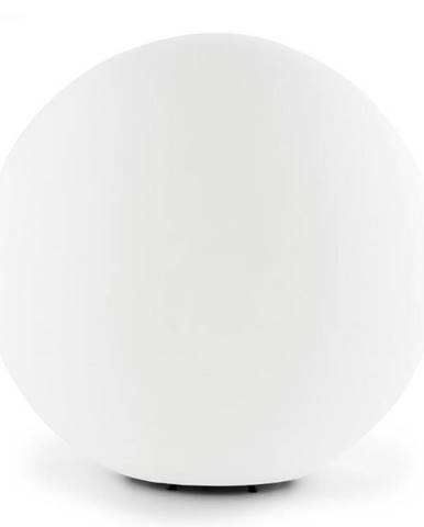 Lightcraft Shineball L, záhradné svietidlo, guľovité, 40 cm, biele