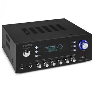 Fenton  AV120FM, stereo HiFi zosilňovač, 120 W RMS, (2 x 60 W na 8 Ohm), BT/USB/AUX, značky Fenton