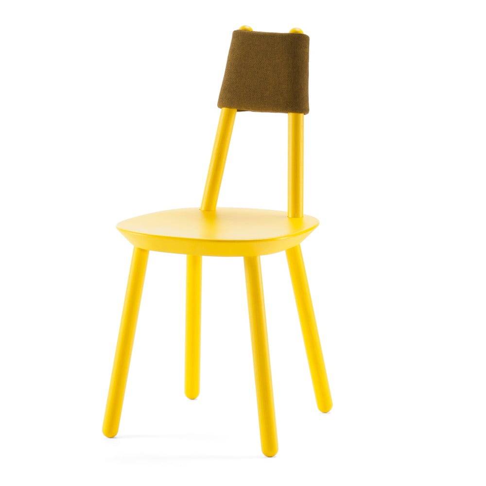 EMKO Žltá stolička z masívu  Naïve, značky EMKO