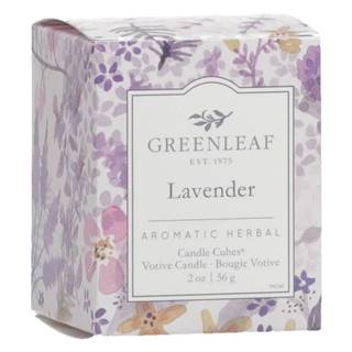 Greenleaf Sviečka s vôňou levandule  Lavender, doba horenia 15 hodín, značky Greenleaf