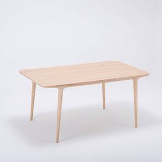 Gazzda Jedálenský stôl z masívneho dubového dreva  Fawn, 160 × 90 cm, značky Gazzda