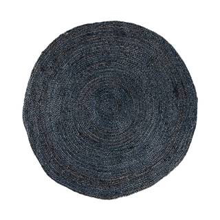 Tmavosivý okrúhly koberec HoNordic Bombay, ø 150 cm
