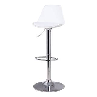 sømcasa Biela barová stolička  Nelly, výška 104 cm, značky sømcasa