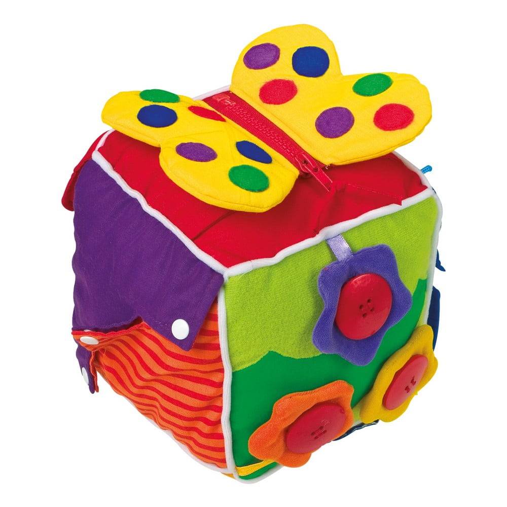 Legler Plyšová kocka pre rozvoj motoriky  Baby&, značky Legler