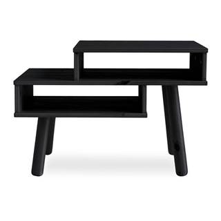 Karup Design Konferenčný stolík z borovicového dreva v čiernej farbe  Haku, značky Karup Design