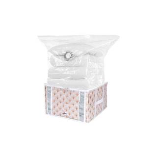 Ružový vakuový úložný box na oblečenie Compactor Signature Blush 3D Vacuum Bag, 125 l