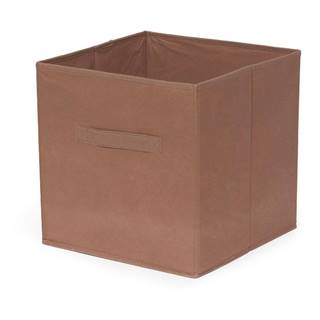Hnedý skladací úložný box Compactor Foldable Cardboard Box