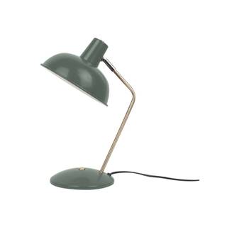 Leitmotiv Tmavozelená stolová lampa  Hood, značky Leitmotiv
