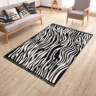 Kate Louise Obojstranný prateľný koberec  Doube Sided Rug Zebra, 120 × 180 cm, značky Kate Louise