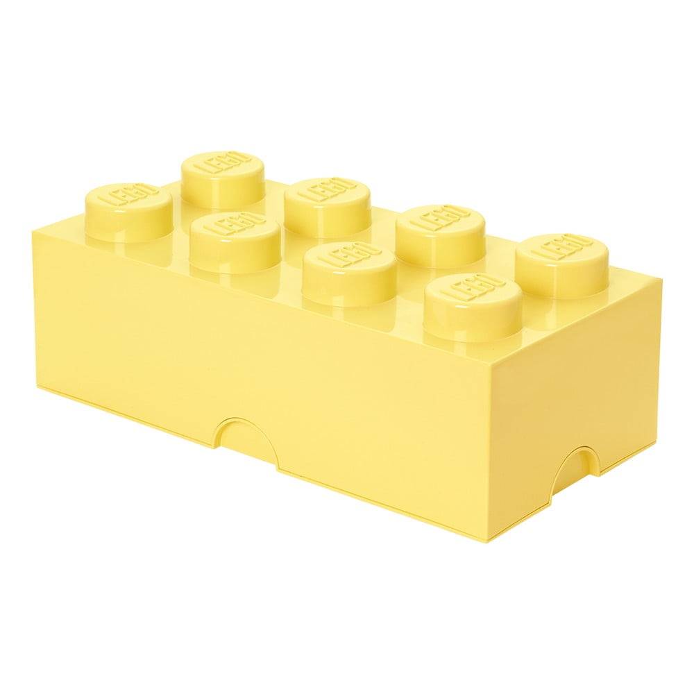 LEGO® Svetložltý úložný box , značky LEGO®