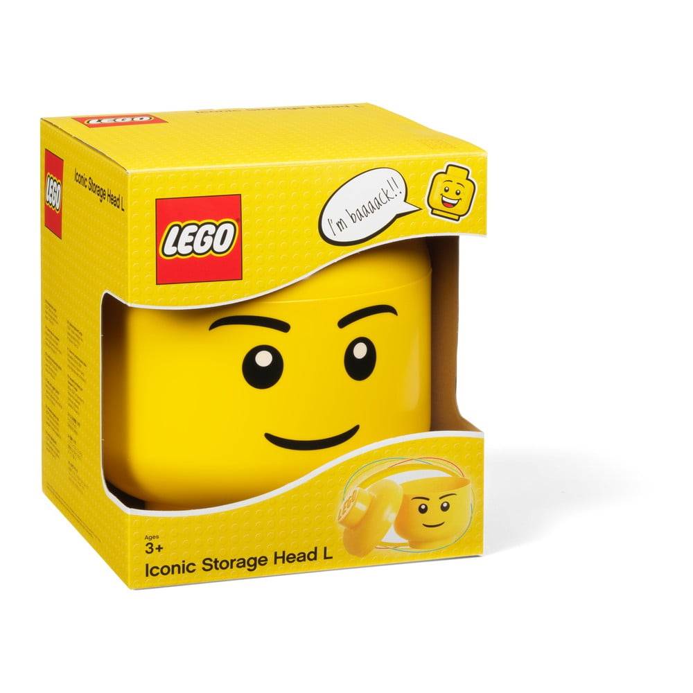 LEGO® Úložný panáčik  Boy, ⌀ 16,3 cm, značky LEGO®