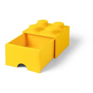 LEGO® Žltý úložný box so zásuvkou , značky LEGO®