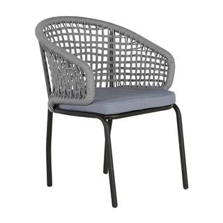 Monobeli Súprava 2 sivých záhradných stoličiek  Ibiza, značky Monobeli