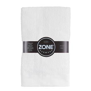 Zone Biely bavlnený uterák  Classic, 50 × 100 cm, značky Zone