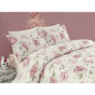 Eponj Home Ružové obliečky na dvojlôžko Care, 200 × 220 cm, značky Eponj Home