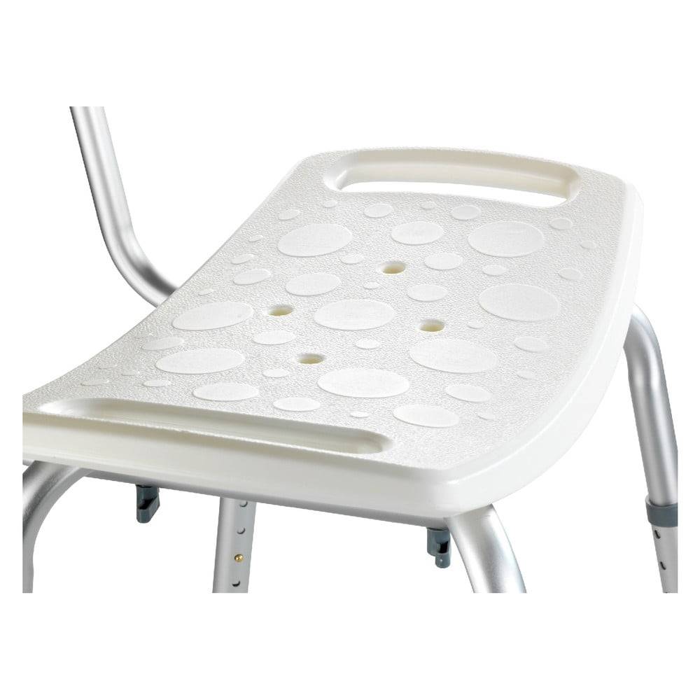 Wenko Sedacia stolička s operadlom do sprchy  Stool With Back, 54 × 49 cm, značky Wenko