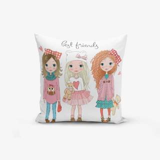 Minimalist Cushion Covers Obliečka na vankúš s prímesou bavlny  Best Friends, 45 × 45 cm, značky Minimalist Cushion Covers