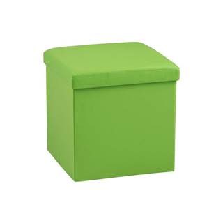 Zelený puf s úložným priestorom Actona Sada