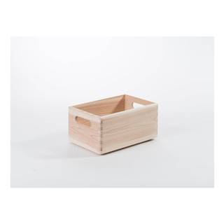Compactor Úložný box z borovicového dreva  Custom, 30 × 20 × 14 cm, značky Compactor