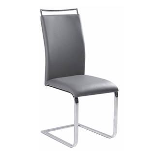Jedálenská stolička  sivá BARNA NEW poškodený tovar