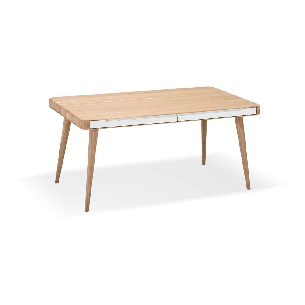 Gazzda Jedálenský stôl z dubového dreva  Ena Two, 160 × 90 cm, značky Gazzda