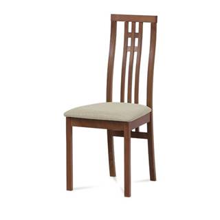 Jedálenská stolička AMANDA čerešňa/béžová
