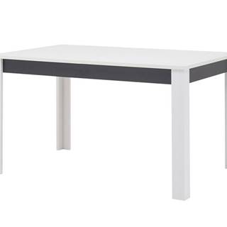 Sconto Jedálenský stôl WHITNEY GREY GR11 biela/sivá, značky Sconto