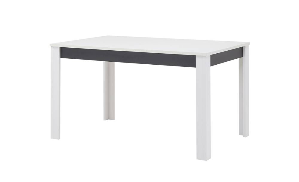 Sconto Jedálenský stôl WHITNEY GREY GR11 biela/sivá, značky Sconto