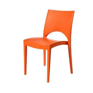 Jedálenská stolička PARIS oranžová